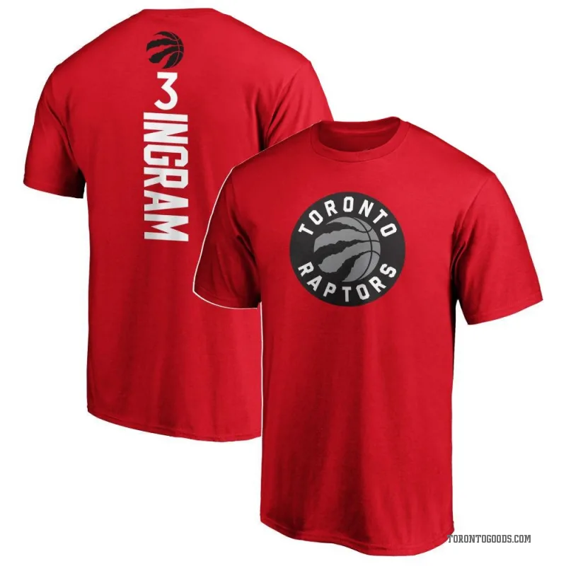 Brandon Ingram Men's Red Toronto Raptors Backer T-Shirt