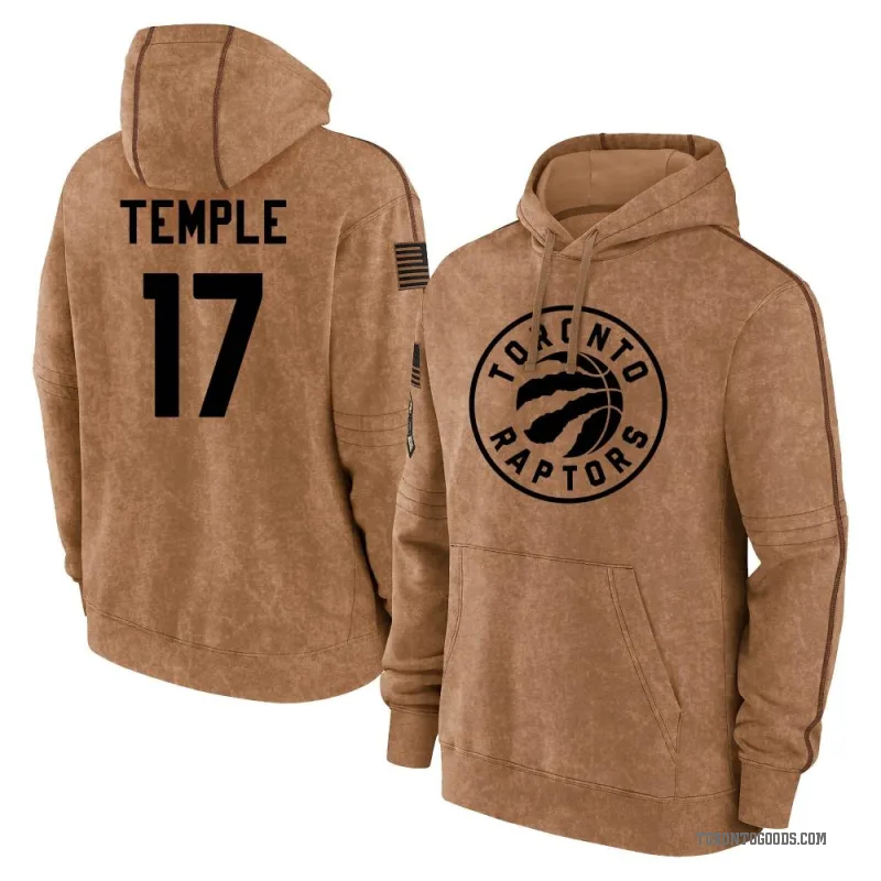 Garrett Temple Hoodie | Authentic Toronto Raptors Garrett Temple