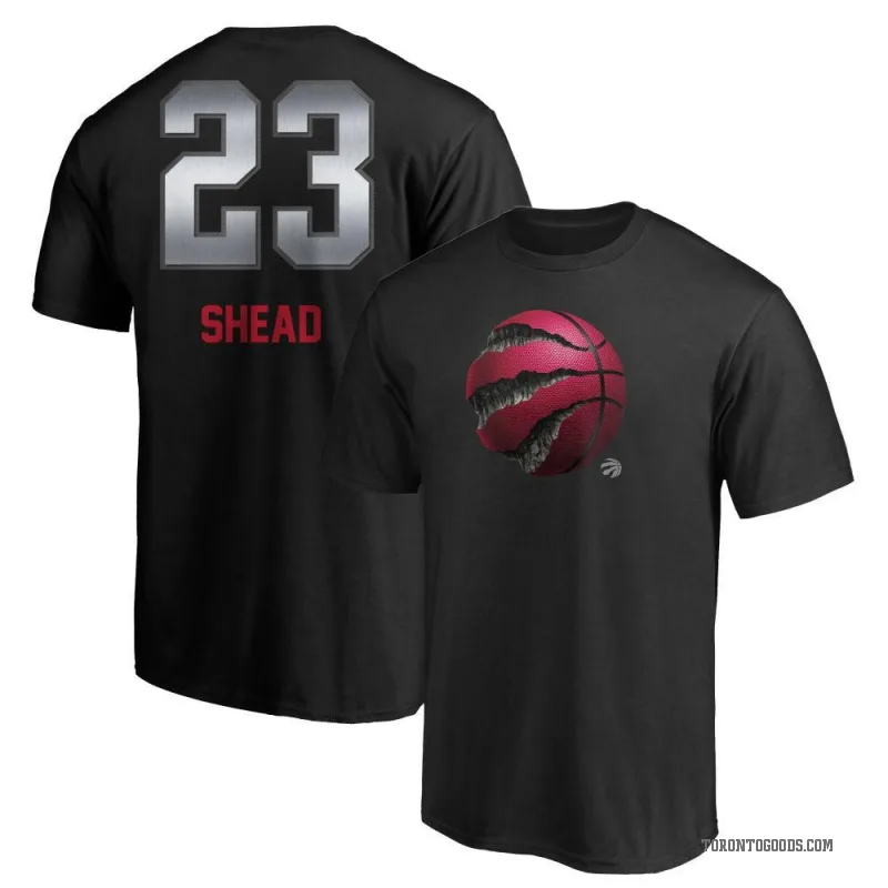 Jamal Shead Men's Black Toronto Raptors Midnight Mascot T-Shirt
