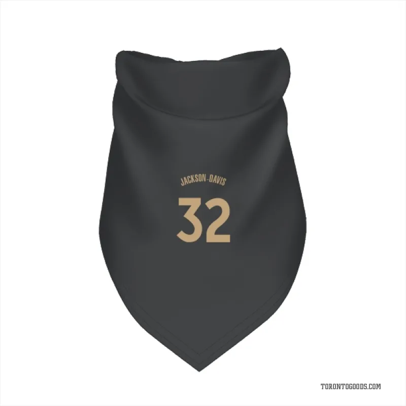 Trayce Jackson-Davis  Black Toronto Raptors  Cat & Dog Pet Bandana