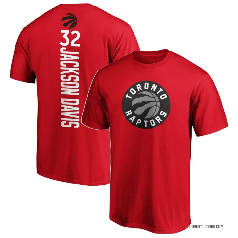 Trayce Jackson-Davis Youth Red Toronto Raptors Backer T-Shirt
